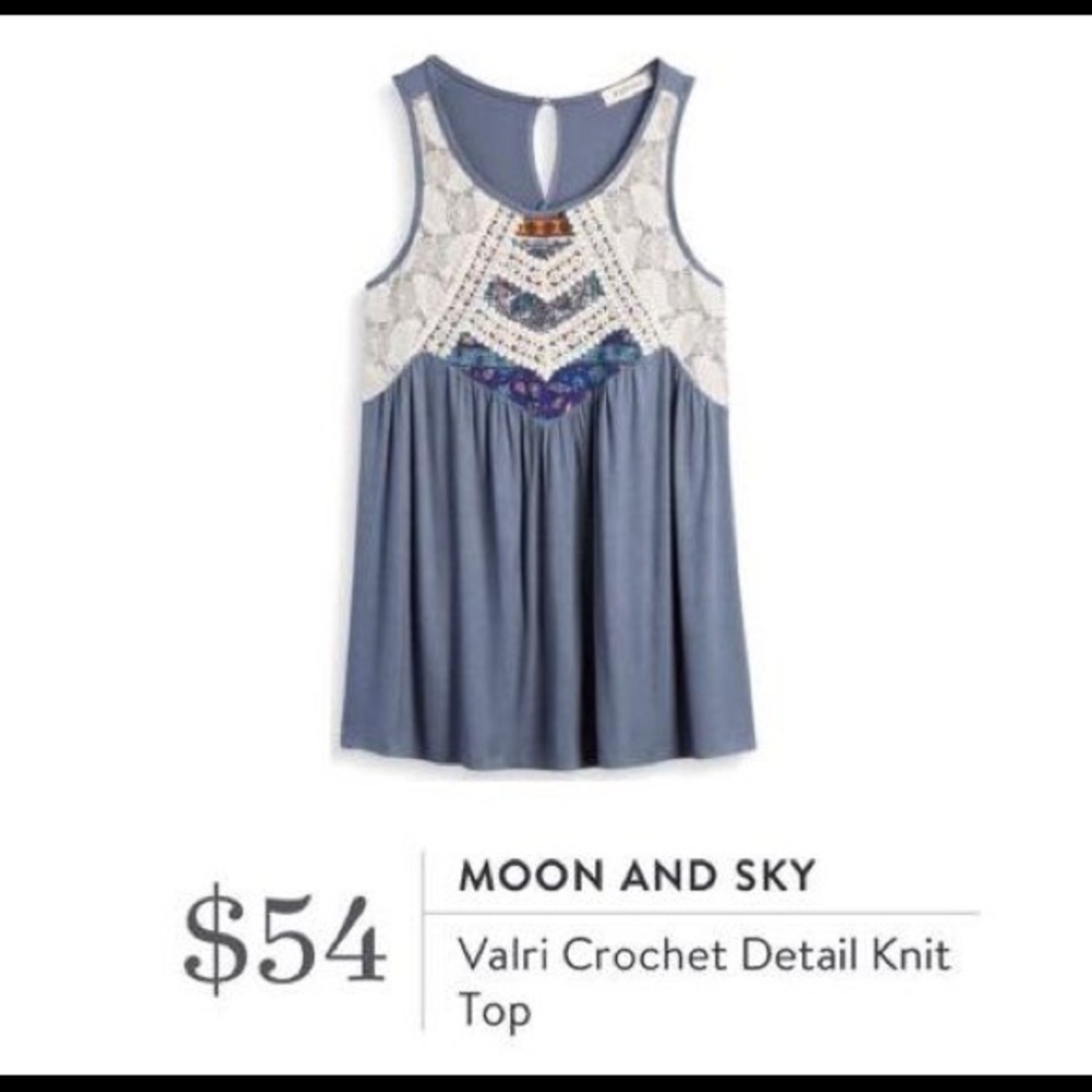 Moon & Sky sleeveless top